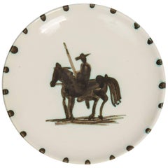 Pablo Picasso Pottery 'Picador' Plate, Limited Edition 1952