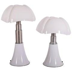 Vintage "Pipistrello" Table Lamps by Gae Aulenti for Martinelli Luce