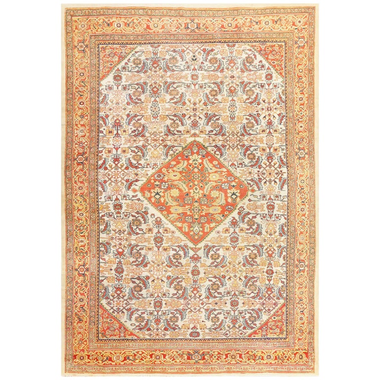 Ivory Sheepskin Rug For Sale at 1stdibs