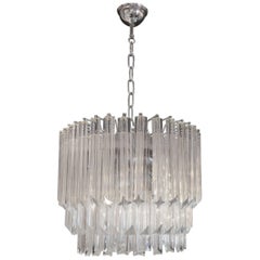 Stacked Venini Chandelier