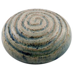 Kähler, Denmark, Rare Money Box, Glazed Stoneware, Mid-1900s
