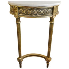 Small Regency Console Table