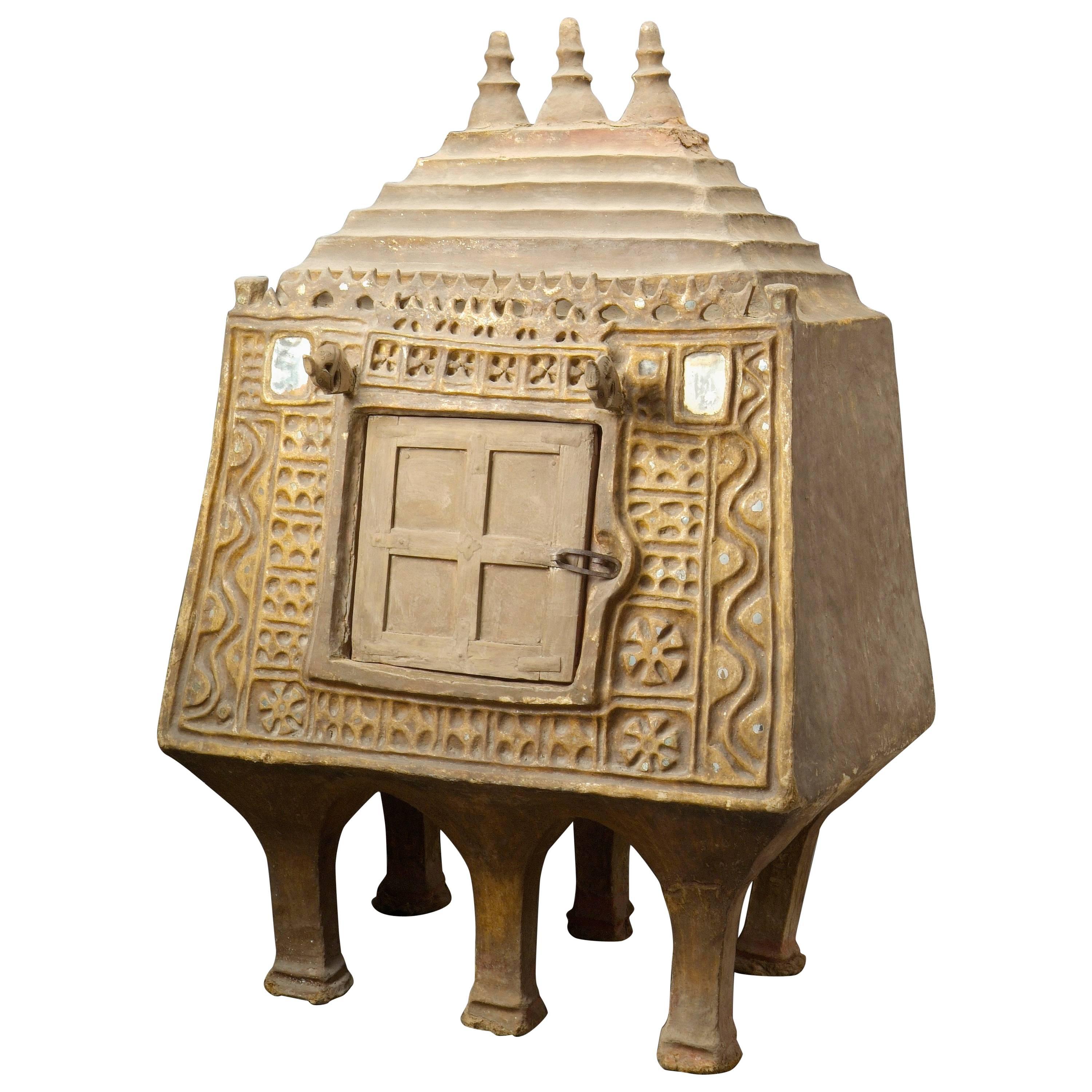 Important Pyramid-Shaped Pantry, Afghanistan, 18th Century For Sale