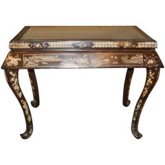 Early 19th Century Japanned Console Table