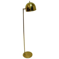 Brass Floor Lamp Modell G-075 from Bergboms, Sweden