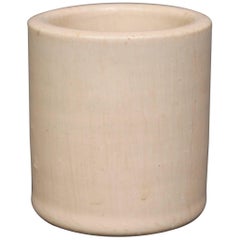Small Ceramic Jar/Vase with a White Glaze, No.: 78 by Saxbo