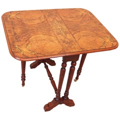 Antique Walnut Baby Sutherland Table