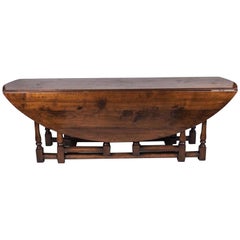 Antique Irish Charles II Style Wake Table