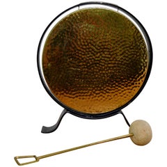Iron and Brass Gong by Ystad Metall