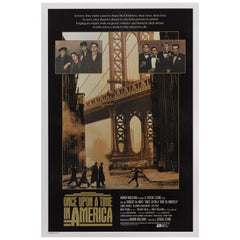 Vintage "Once Upon a Time in America" US Movie Poster