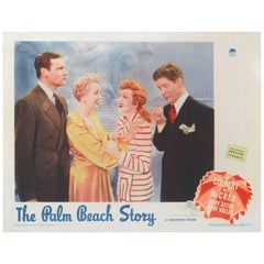 Used "The Palm Beach Story" Original US Lobby Card