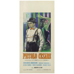 Affiche d'origine du film italien Little Ceasar / Piccolo Cesare