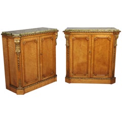 Fine Pair of Side Cabinets in the Manner of Holland & Sons