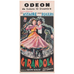 "Carefree / Girandola" Italian Movie Poster