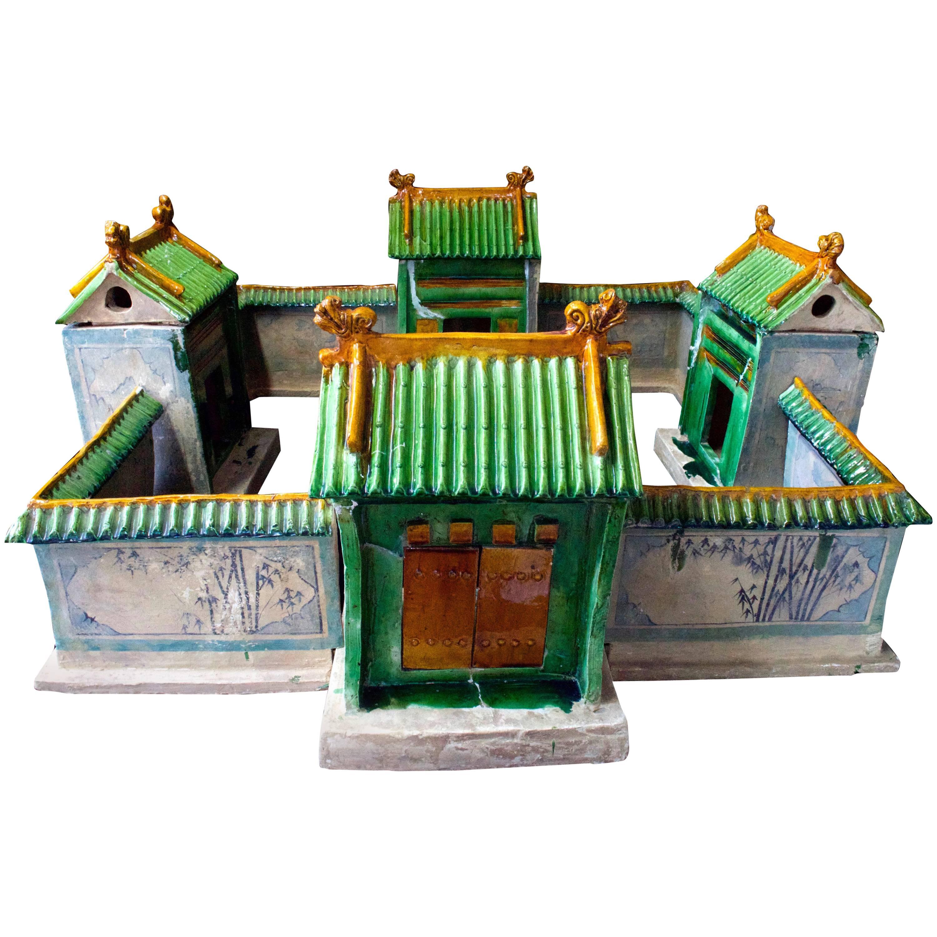 Ming Dynasty Chinese Countryside Villa - TL Tested For Sale