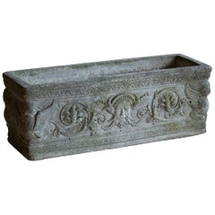 Vintage English Stone Jardiniere