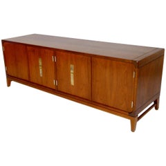 Brown Saltman Storage Bench or Petite Credenza