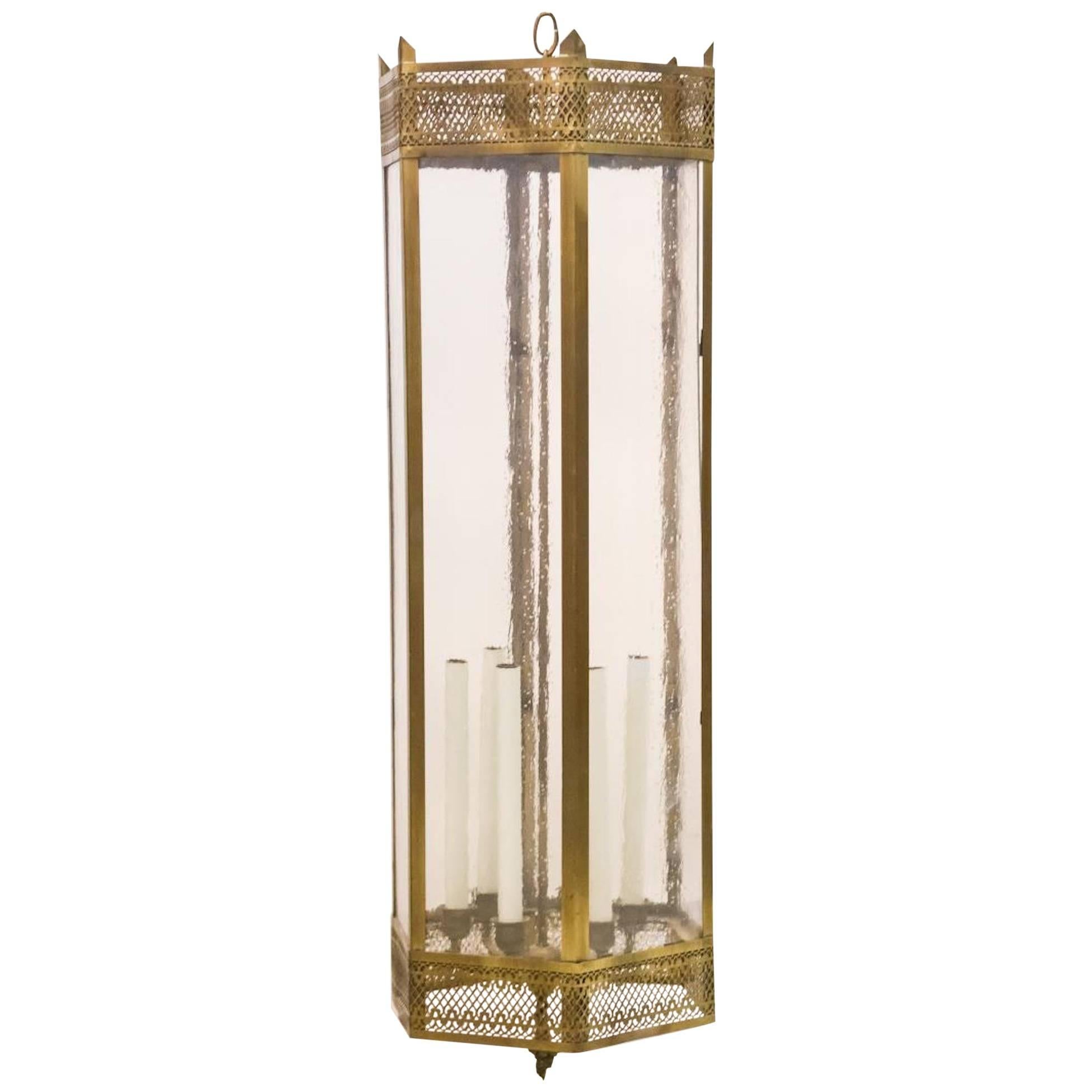 Large 19th Century Antique Style Lantern For Sale