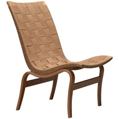 Model Eva Armless Easy Chair by Bruno Mathsson