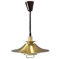 Frandsen Retractable Brass Pendant, Denmark