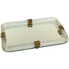 Torciglioni Glass Vanity Tray by Venini