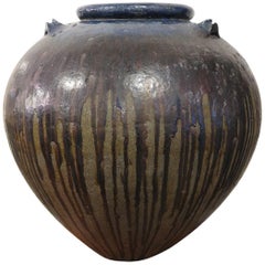 Burmese Stoneware Water Jar