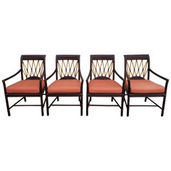 Rattan Dining Chairs by McGuire