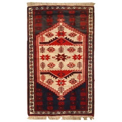 Handmade Vintage Turkish Anatolian Rug, 1970s, 1C325