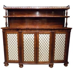 Superb Mahogany Regency Period Chiffonier by Gillows of Lancaster, circa 1820