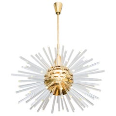 Big Miracle Chandelier by Bakalowits & Söhne, Vienna Austria, circa 1960