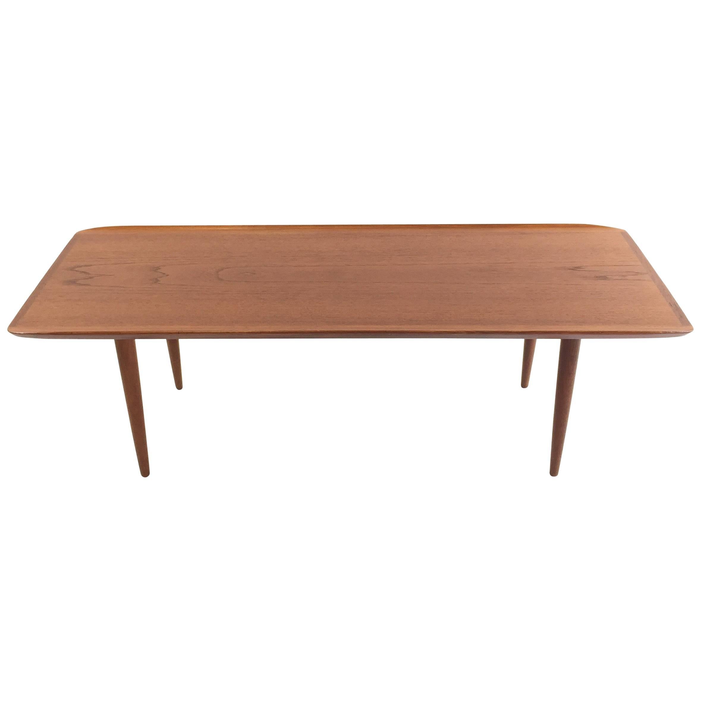 Danish Teak Coffee Table For Sale