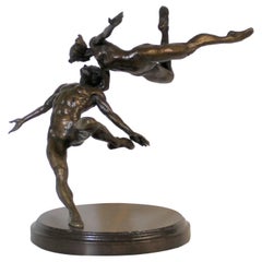Andrew Benyei Ballet Dancers Bronze Sculpture