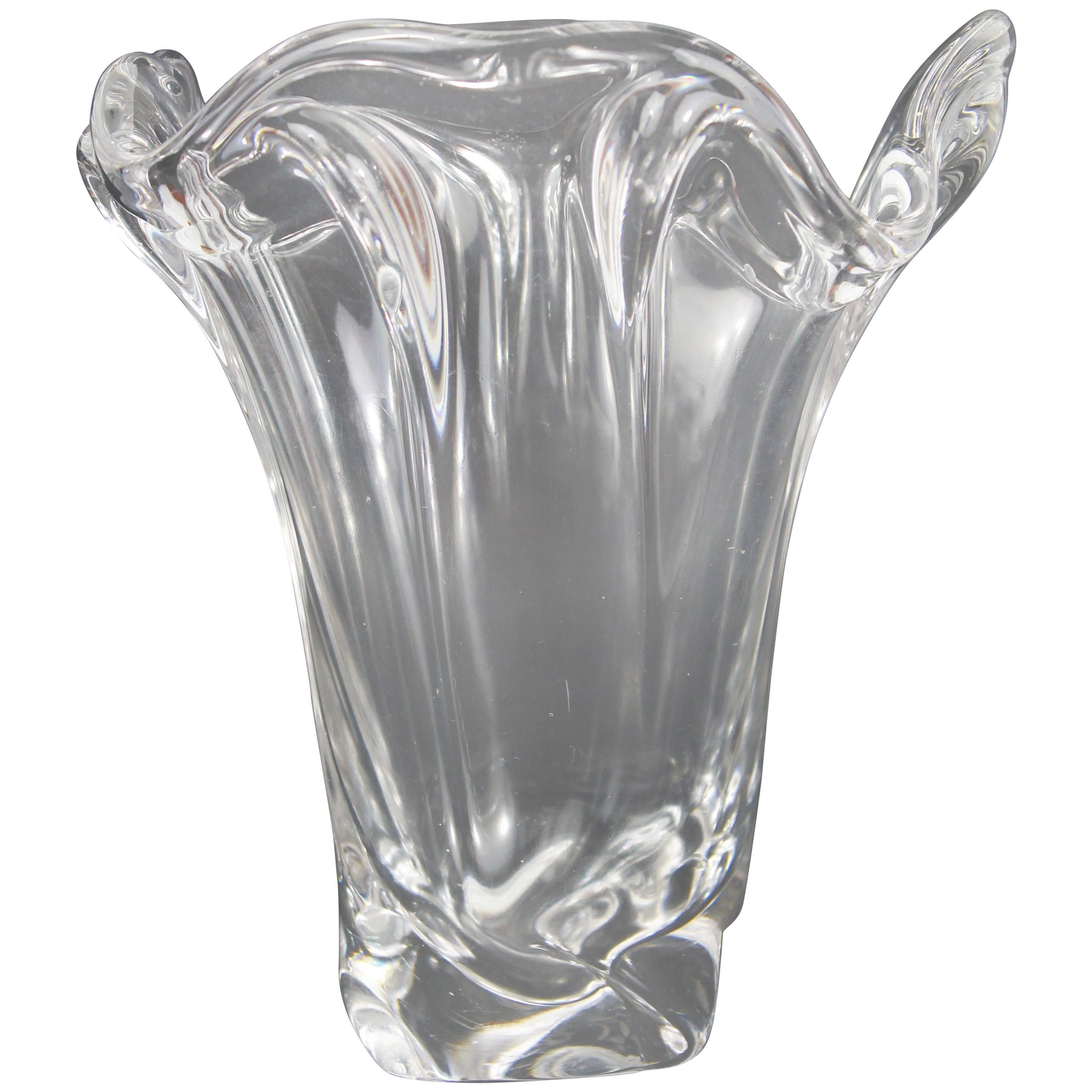 Vintage Crystal Vase, 1960 at 1stDibs vintage crystal vases, crystal