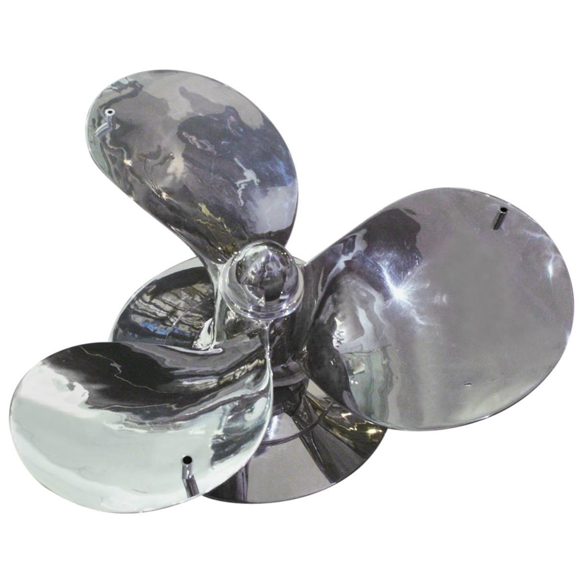 Navy Boat Patrol Coffee Table Screw Propeller