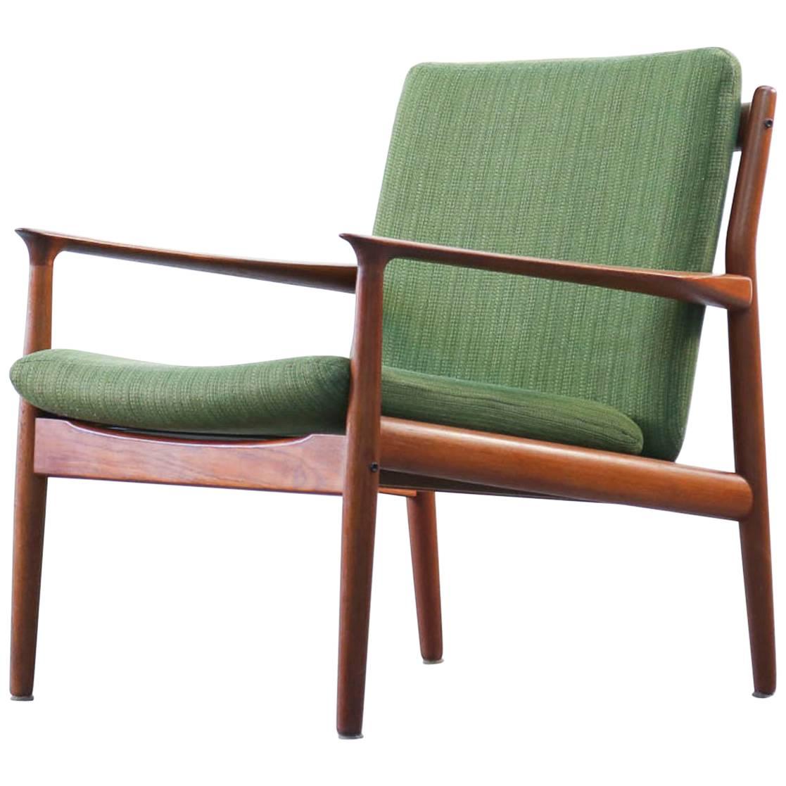 Danish Armchair by Grete Jalk Scandinavian Design Teak