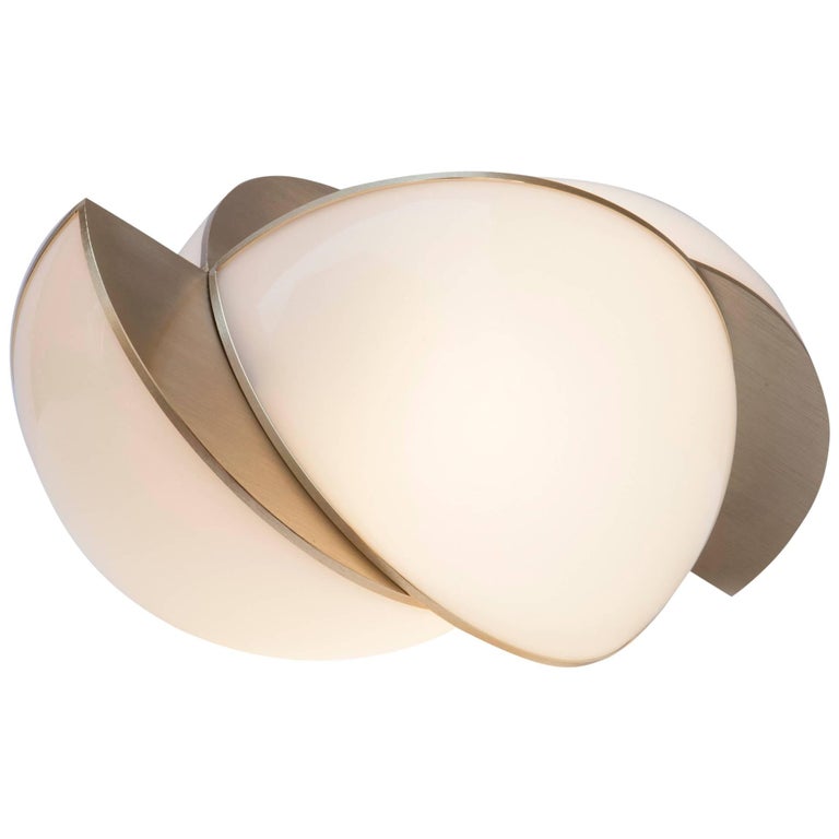 Collision Lights Small Gold Galvanic And White Acrylic