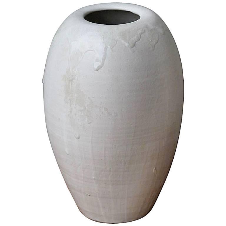 Kasper Würtz Medium Tall Vase White Glaze