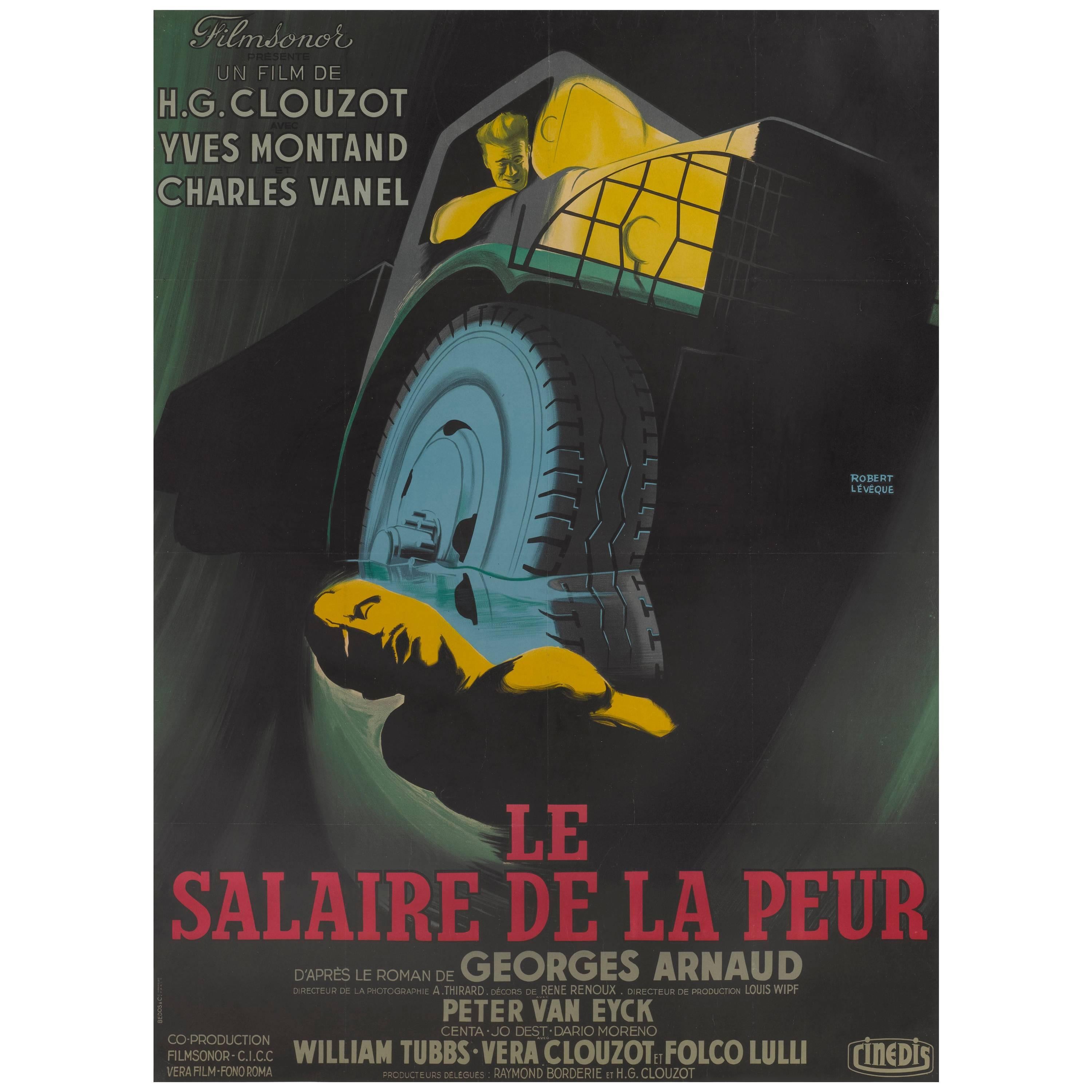 Le Salaire De La Peur / The Wages of Fear Movie Poster For Sale