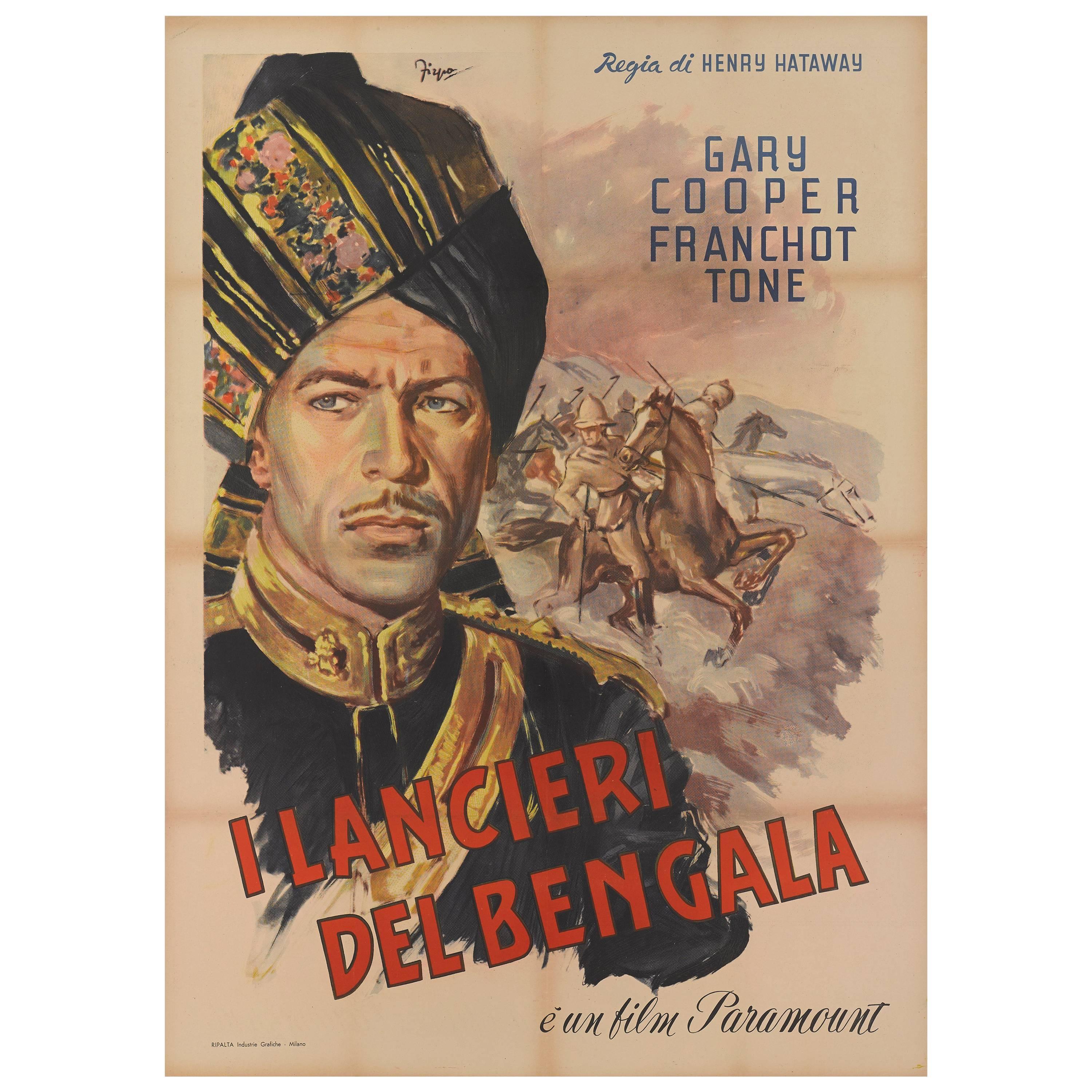 Lives of a Bengal Lancer/I Lancieri del Bengala For Sale