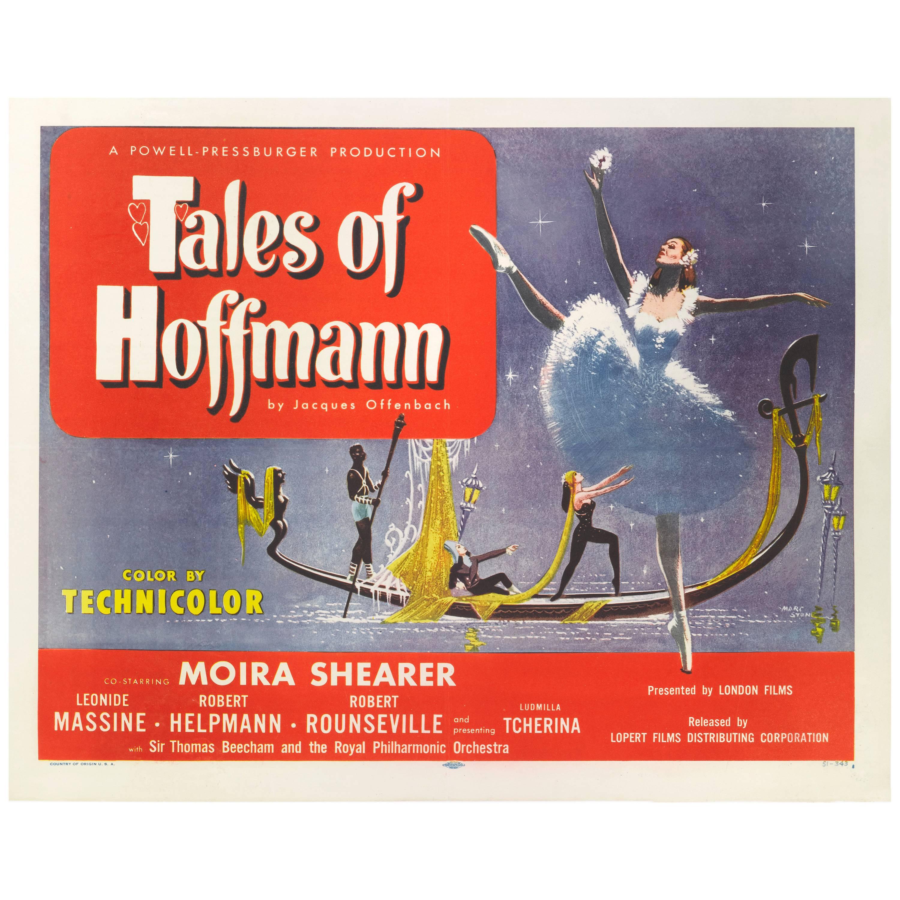 Affiche originale du film Les histoires de Hoffman (Les histoires de Hoffman)