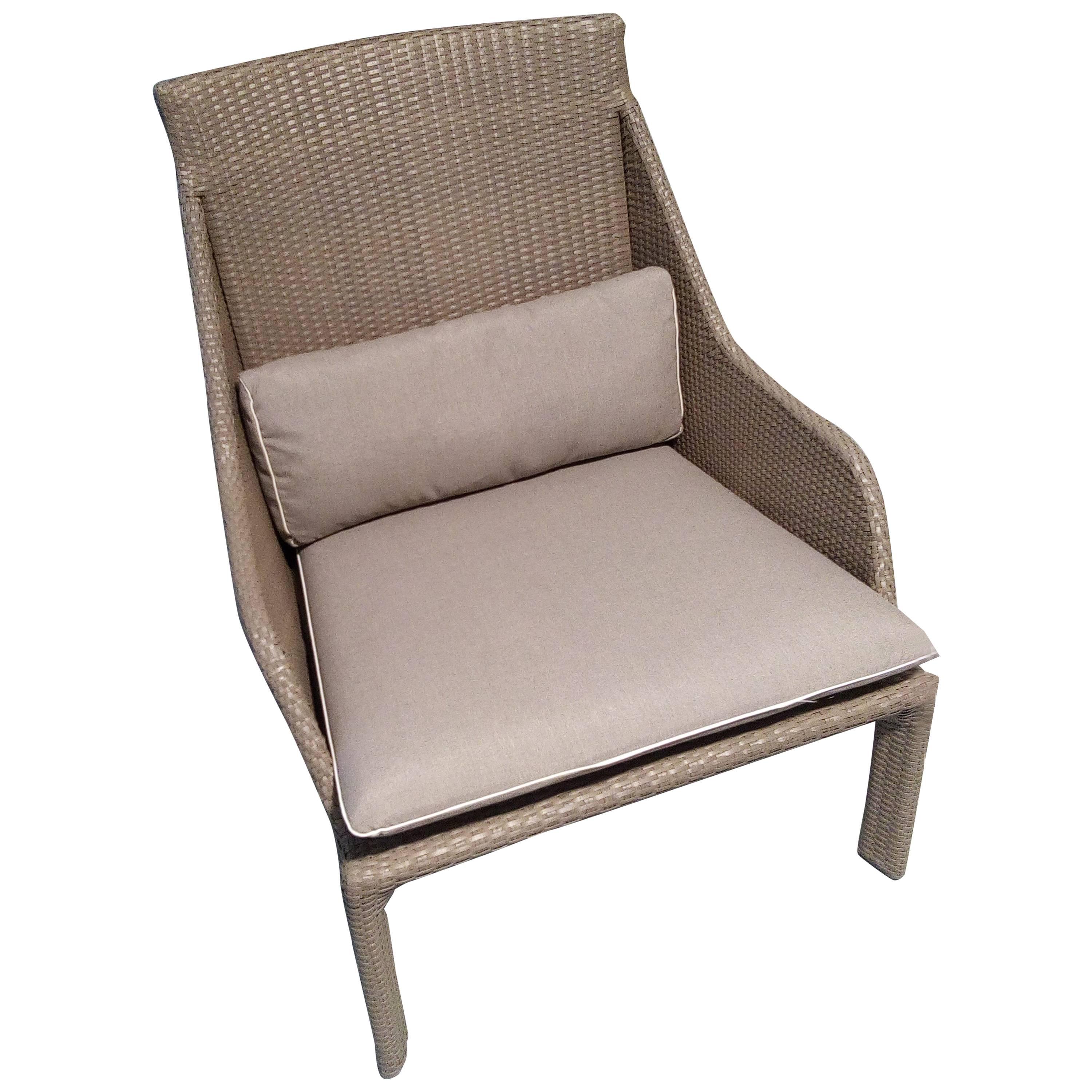 Outdoor Lounge Armchair Bel Air Collection Design by Sacha Lakic