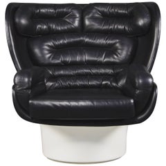 Joe Colombo Elda Swivel Armchair for Comfort, Italy