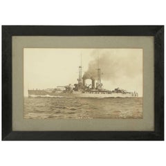 Photograph of the USS New York, Naval Battleship, 1914-1948 Glenview Air Station