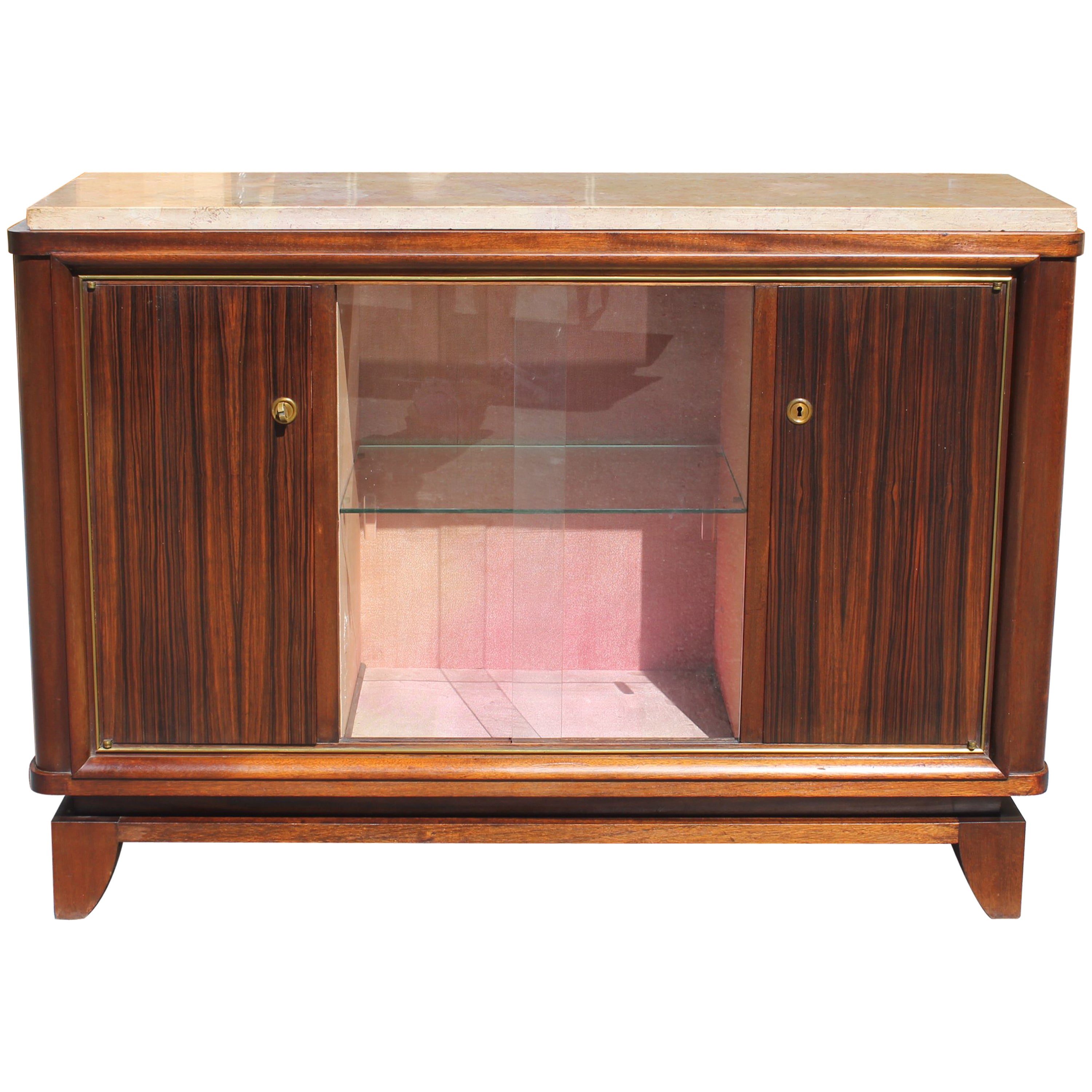 Luxe French Art Deco Buffet Or Sideboard In Palisander By Luxe French Art Deco Buffet Or Sideboard In Palisander By