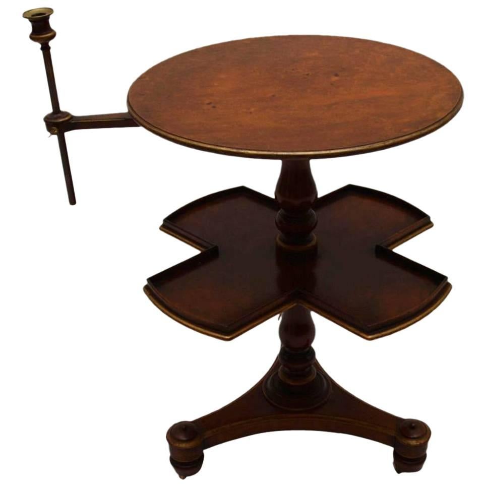 Antique Victorian Walnut Occasional Table