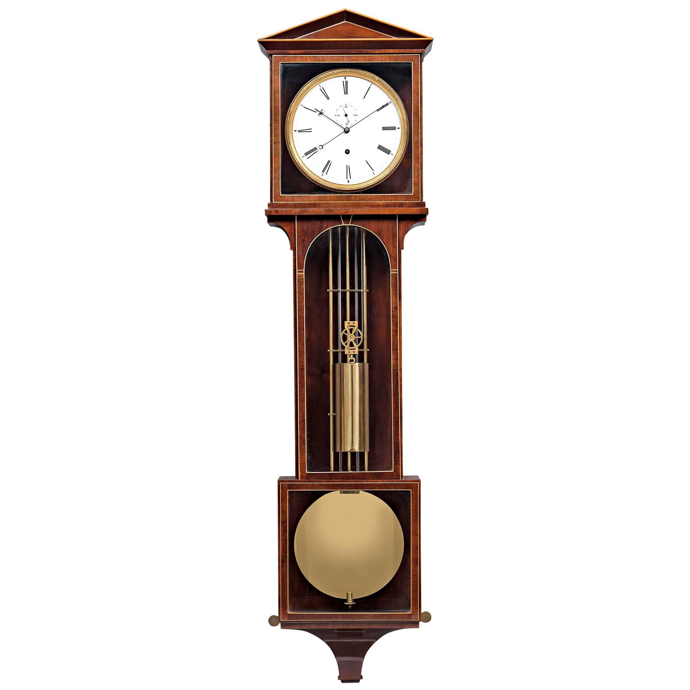Vienna Laterndluhr Regulator Clock