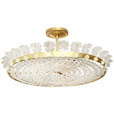 Compass Flush Mount in 24" by David Duncan Studio For Sale at 1stDibs ...