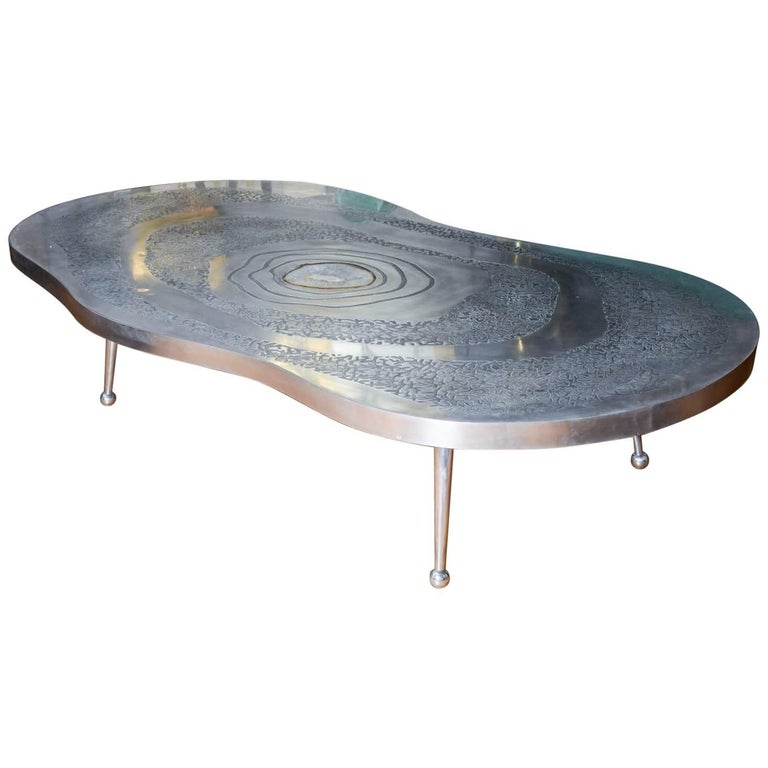 Agate Stone Coffee Table For Sale at 1stdibs