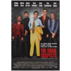 Usual Suspects Original Us Movie Poster
