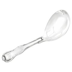 1810s Antique George III Sterling Silver Caddy Spoon